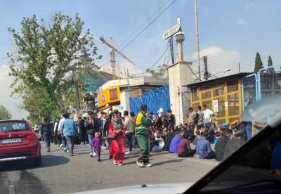 اینجا اردوگاه پناهجویان نیست؛ خیابانی است در تهران