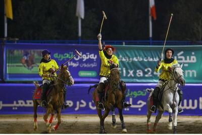 آذرخش قهرمان هفته اول لیگ ملی چوگان بانوان شد