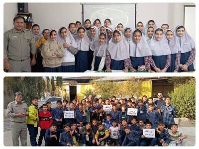 برگزاری ۸۰ کارگاه آموزشی محیط ‌زیست برای دانش‌آموزان پیشوا