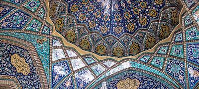 کاشی زیرلعابی کاشان که از شدت زیبایی در دنیا بی‌نظیر است - چیدانه