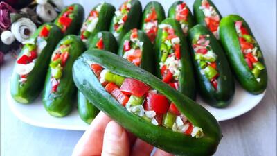طرز تهیه سالاد شیک و مجلسی / بدون فریز کردن تا سالهل تازه میماند