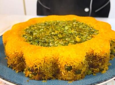 مراحل تهیه نخود پلو خوشمزه / خوراک با گوشت و نخود فرنگی