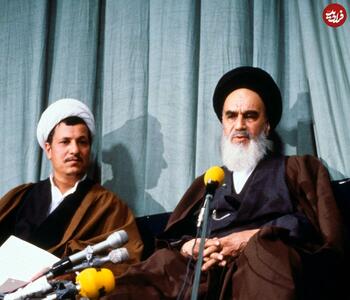 عکسی ماندگار از رفسنجانی ۴۷ سال پیش در کنار امام خمینی | اقتصاد24