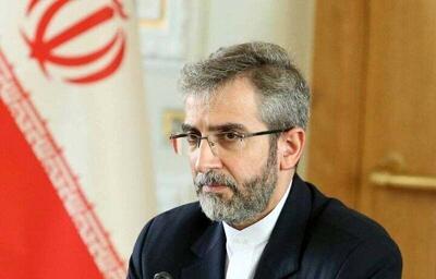 باقری: در دوره شهید رئیسی تعلل طرف مقابل باعث شد تا مذاکرات نهایی نشود