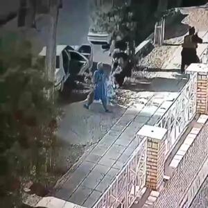 لحظه ربودن یک روحانی در ایرانشهر توسط افراد ناشناس + فیلم