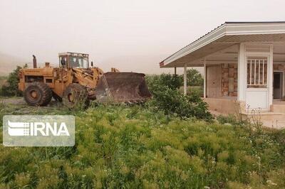 آزادسازی ۸ هزار مترمربع از زمین‌های ملی دماوند