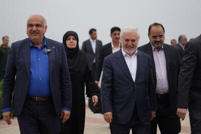 قائم‌مقام وزیر و معاون میراث‌فرهنگی کشور وارد گلستان شد