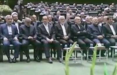 فیلم/ آغاز مراسم بزرگداشت شهدای خدمت با حضور سران قوا در مجلس