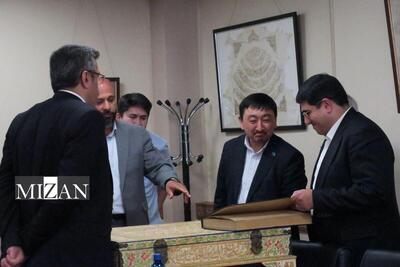 رئیس فرهنگستان علوم قزاقستان خواهان گسترش تعاملات با مرکز بین‌المللی میکروفیلم نور شد