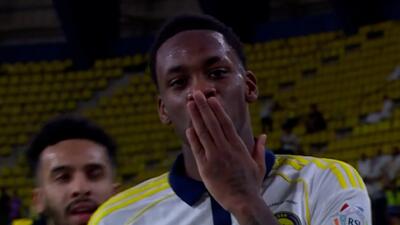 گل اول النصر به الخلیج توسط دوران - پارس فوتبال
