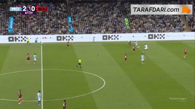 گل زیبای نیکو گونزالس به بورنموث (منچسترسیتی 3-0 بورنموث) - پارس فوتبال