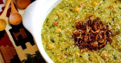 طرز تهیه آش شله قلمکار بدون گندم لذیذ و مجلسی به روش رستورانی