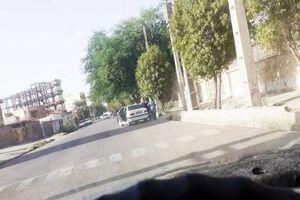 لحظه ربودن یک روحانی از جلوی حوزه علمیه+فیلم