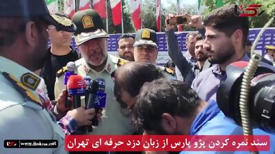 سند نمره کردن پژوپارس از زبان دزد حرفه ای تهران + فیلم