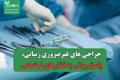 جراحی های غیرضروری زیبایی، پاسخ روانی به فشارهای اجتماعی