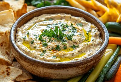 طرز تهیه دیپ بادمجان