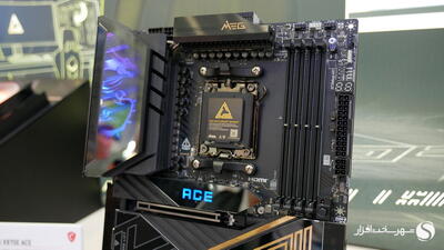 مادربرد MEG X870E ACE معرفی شد؛ پرچم‌دار جذاب MSI برای پلتفرم AMD