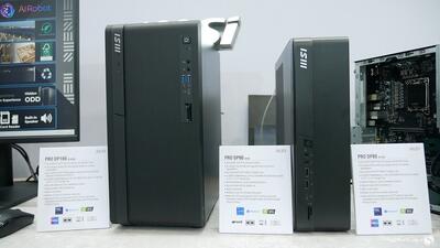 رونمایی MSI از کامپیوتر دسکتاپ اداری PRO DP80 AI؛ هوش مصنوعی و امنیت در خدمت کسب‌وکارها
