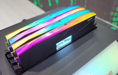 RGB را فراموش کنید، V-Color از ماژول‌های رم DDR5 با نمایشگر LCD و ظرفیت شگفت‌انگیز 256GB رونمایی کرد