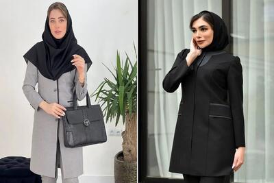 نمونه مانتوهای رسمی و اداری شیک و جدید؛ مختص خانوم هایی که میخوان سرکار آس باشن