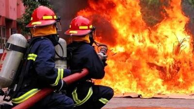 آتش‌سوزی هولناک اما بدون قربانی در ورامین