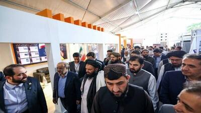 بازدید وزیر صنعت طالبان از دستاوردهای معدنی ایران
