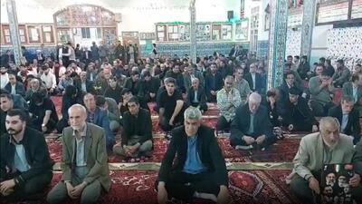 برگزاری مراسم گرامیداشت اولین سالگرد شهادت شهدای خدمت در اهر