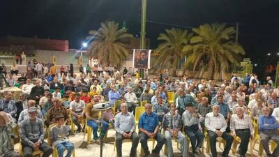 تصاویری از سوگواری لارستانی‌ها در مراسم بزرگداشت شهید جمهور