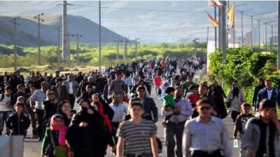 قزوین میزبان پیاده‌روی بزرگ خانوادگی+ فیلم