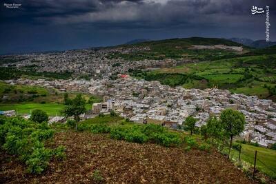 نمایی از طبیعتِ شهرستان سردشت در کردستان