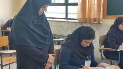 بازدید میدانی معاون وزیر آموزش و پرورش از حوزه‌های امتحانات نهایی دانش آموزان مازندرانی