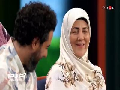 سکانسی جالب از برنامه هزار و یک با حضور خانم دکتر