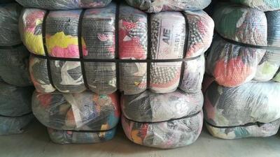 ضبط ۶ گونی البسه قاچاق تاناکورا در مهاباد