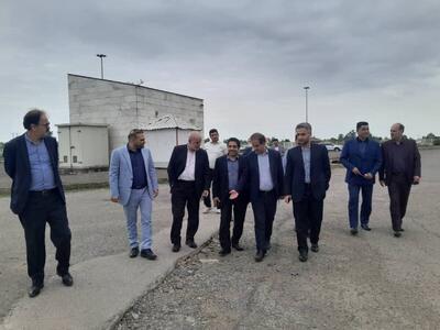 بازدید مدیرعامل شرکت توسعه نگهداری اماکن ورزشی از مجموعه ورزشی سردار جنگل
