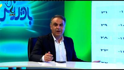 کری خوانی عجیب مجری ملوانی شبکه باران برای استقلالی‌ها