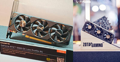 گیگابایت و زوتاک از کارت‌ گرافیک‌های RTX 5060 با پشتیبانی از سه فن رونمایی کردند