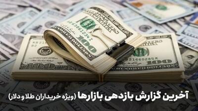 آخرین گزارش بازدهی بازارها (ویژه خریداران طلا و دلار)