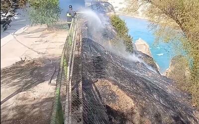 آتش‌سوزی انبار مرکزی آبفا دزفول با اقدام سریع آتش‌نشانان مهار شد