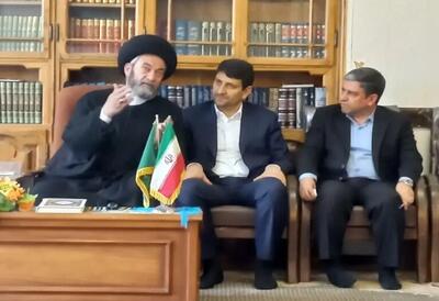 دیدار وزیر ارتباطات با آیت الله عاملی