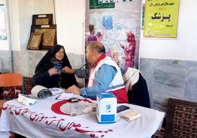 ۱۱۶۲ نفر از خدمات کاروان‌های سلامت هلال‌احمر در خراسان شمالی بهره‌مند