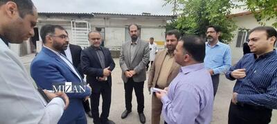 دادستان مرکز استان مازندران از بیمارستان زارع شهرستان ساری بازدید به عمل آورد