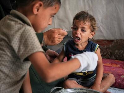 کفن؛ تنها کمک جهانی به غزه/ سازمان ملل: اگر کمک‌های بشردوستانه ظرف ۴۸ ساعت آینده وارد غزه نشوند، ۱۴,۰۰۰ نوزاد جان خود را از دست خواهند داد.