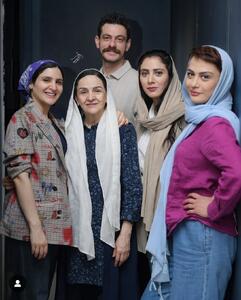 گلاب آدینه و دخترش نورا در یک قاب زیبا + عکس - سبک ایده آل