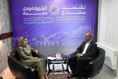 تقویت همکاری‌های مرزی و درمانی؛ دیدار استانداران کرمانشاه و حلبچه در سنندج