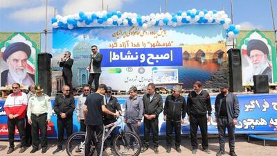 همایش پیاده‌روی خانوادگی در حاشیه شورابیل برگزار شد