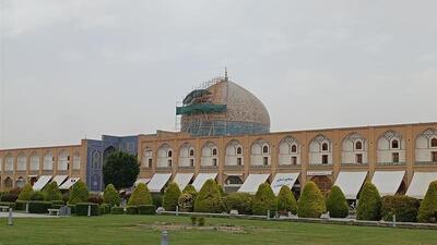 ورود خودروهای هیئت طالبان به نقش‌جهان بدون هماهنگی با میراث بود