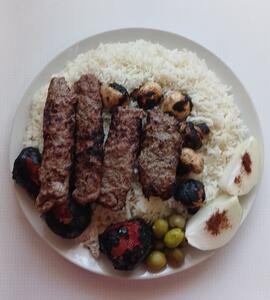 از شما/کباب کوبیده وقارچ