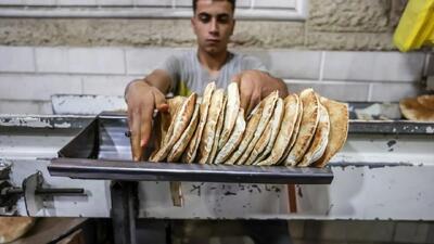 تصاویر؛ تولید نان در غزه از سر گرفته شد
