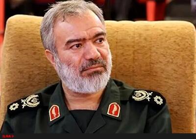 دیدار سردار فدوی با خانواده شهید بروجردی