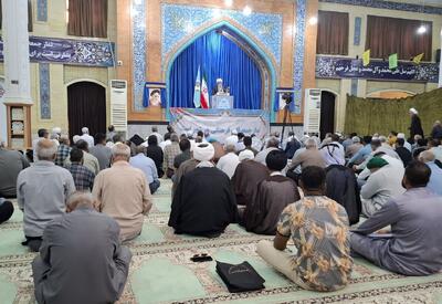 امام جمعه آبادان: ملت ایران استقامت را به جای تسلیم انتخاب کرده است